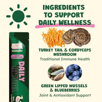 Grain-Free Lickable Dog Treats, Duck & Tuna Purée, 0.5 oz, 5 Pack