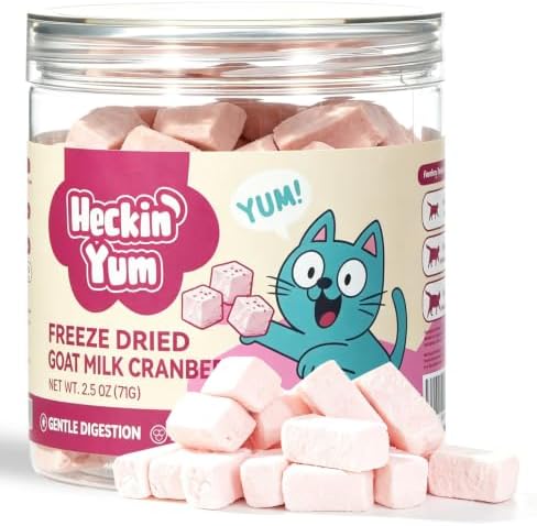 Freeze Dried Cat Treats Chicken with Goat Milk, Cranberry