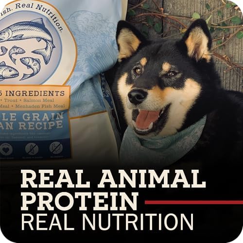 Redbarn Kibble Whole Grain Ocean Recipe, Premium Dog Food, 22 lbs