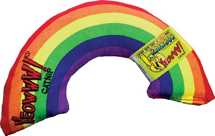 Yeowww! Catnip Toy, Rainbow, Organic, Made in the USA