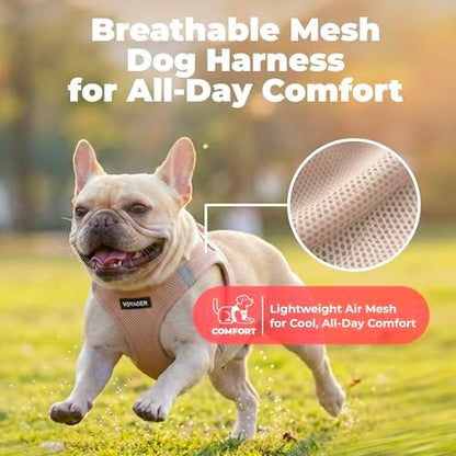 Voyager Step-in Air Dog Vest Harness - Khaki, X-Large
