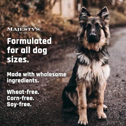 Majesty's Buddy Bites Hip and Joint Wafers for All Dogs - Superior Support Supplement - Peanut Butter and Coconut Oil Flavored - 56 Count (Up to 8 Week Supply)
