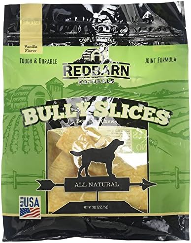 Redbarn Bully Slices for Dogs, Highly Palatable, Long-Lasting Natural Dental Treats with Functional Ingredients, 9 oz. (Pack of 4) - Variety Pack
