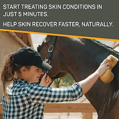 Silver Honey Rapid Skin Relief Medicated Shampoo & Wound Wash, 16 fl oz
