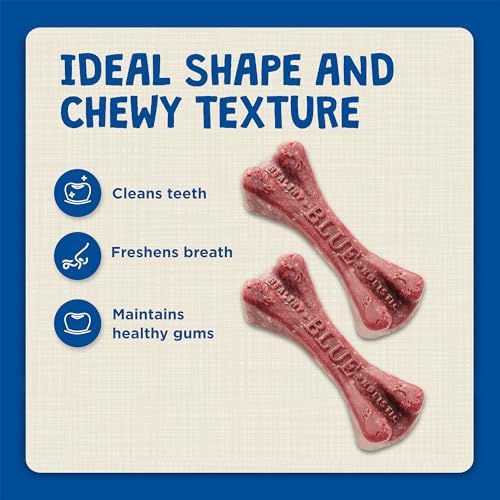 Blue Buffalo Large Dental Bones, 27 oz, 17 Bones