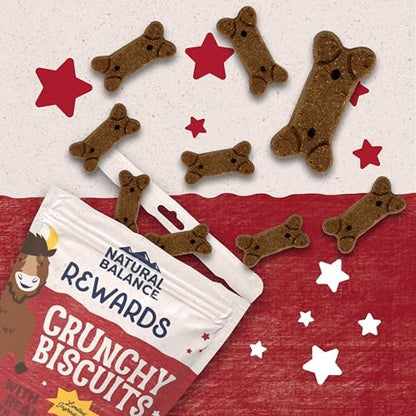 Natural Balance Rewards, Crunchy Biscuits, Bison, 14 oz