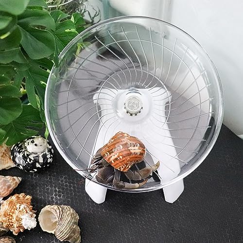 Hermit Crabs Wheel Toy, Hamster Running Wheel Toys, Small Animals Cage Accessory, Tank Accessory, Suitable for Hermit Crab Hamster Rat
