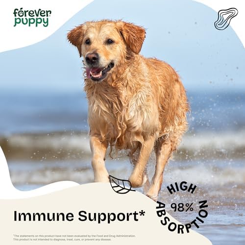 Forever Puppy Reishi Mushroom for Dogs - Immune Support - 2 oz