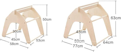 Pet beds, Pet Bed Tent Wooden Dog House Pet Bed Cat Bed Yurt Washable Kennel Cat Litter Small(53x58x50cm)