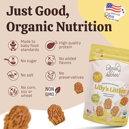 Lilly's Littles Soft Dog Treats, Chicken & Banana