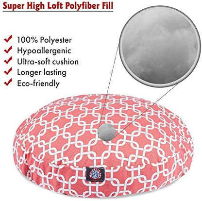 Majestic Pet Coral Links Medium Round Pet Bed