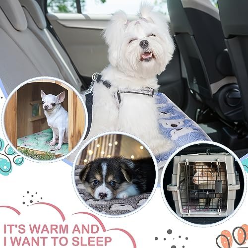 Reginary 4 Pcs Guinea Pig Fleece Cage Liners, Bear Pattern, 24 x 16 Inch
