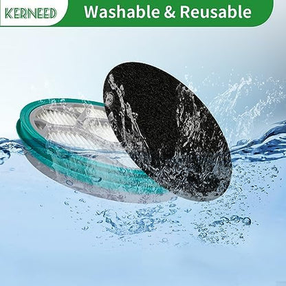 Hepa Filter Sponge Replacement Accessories for Neakasa/Neabot P1 Pro Pet Grooming Kit & Vacuum(3 Hepa Filters+7 Sponges)