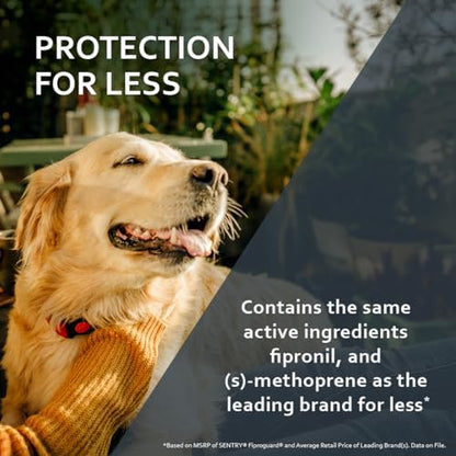 SENTRY PET CARE Fiproguard Flea & Tick Squeeze-On for Dogs Upto 22 lbs, 6-PACK