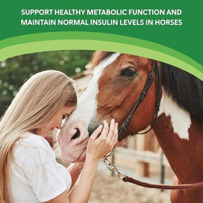 HEIRO Healthy Equine Insulin Rescue Nutritional Supplement for Horses, Natural Herbal Blend with Magnesium & Vitamin E, Supports Normal Metabolic Function & Hoof Comfort, 30 Servings, 30-Day Supply