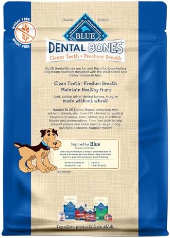 Blue Buffalo Small Dental Bones, 12 oz, 21 Bones