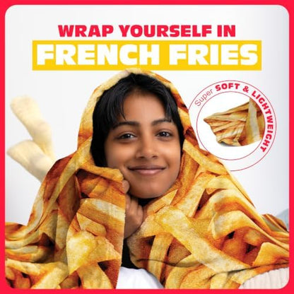 Cozy Concepts Co. French Fries Comfort Blanket by Relatable