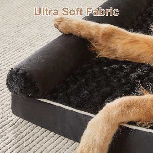 BFPETHOME Orthopedic Washable XXL Dog Bed for Senior Dog Cozy Sleep