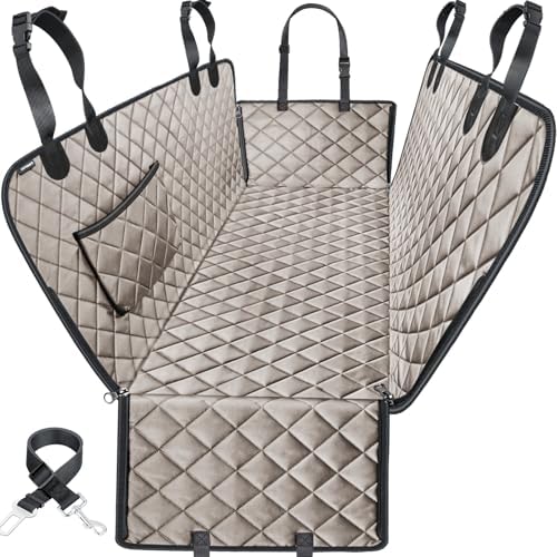 URPOWER XL Dog Seat Cover for Full-Size Truck Back Seat, Waterproof Hammock