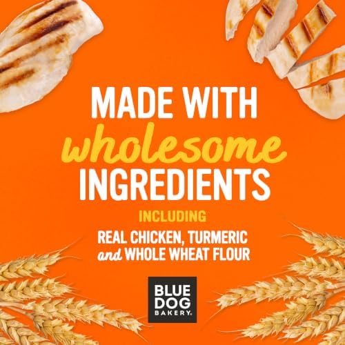 Blue Dog Bakery, More Crunch Chicken Biscuit, Medium Dog Treats 14oz 1pk