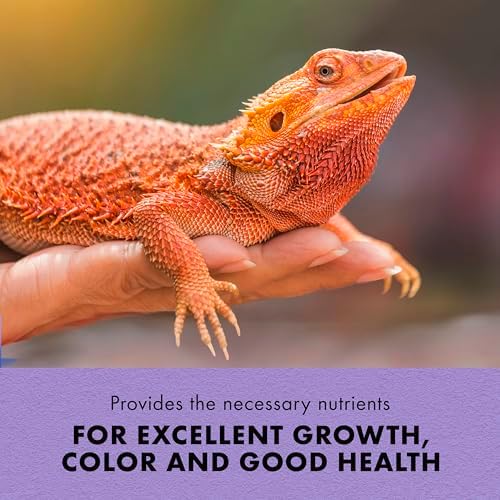 Zilla Bearded Dragon Food, Fortified Pellets, 6.5 Ounces