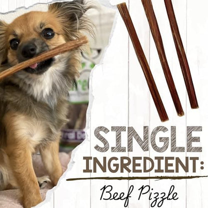 Nature Gnaws Small Bully Sticks 5-6" Rawhide Free Dog Chews, 5 Count