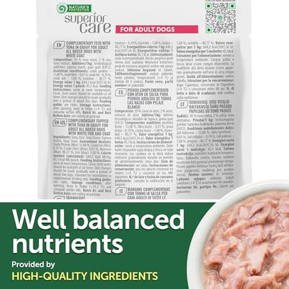 Nature's Protection Superior Care Wet Dog Food Pouches, Tuna 24x 2.46 oz
