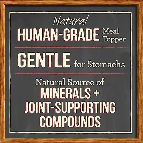 Merrick Grain Free Beef Bone Broth Dog and Cat Food Topper, Premium Grain-Free Complement, 16 oz. Pouch (Pack of 3)
