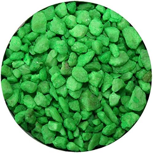 Spectrastone Permaglo Green Aquarium Gravel for Freshwater Aquariums, 5-Pound Bag