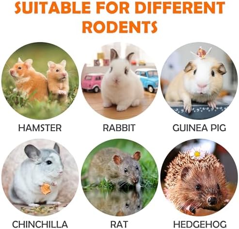 Sofier Timothy Hay Treats Rabbit Toys Bunny Guinea Pig Hamster Natural Chews for Teeth Handmade Rabbit Chews and Treats Chinchilla Rat Gerbil