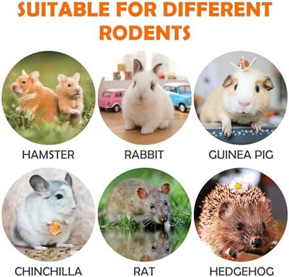 Sofier Timothy Hay Treats Rabbit Toys Bunny Guinea Pig Hamster Natural Chews for Teeth Handmade Rabbit Chews and Treats Chinchilla Rat Gerbil
