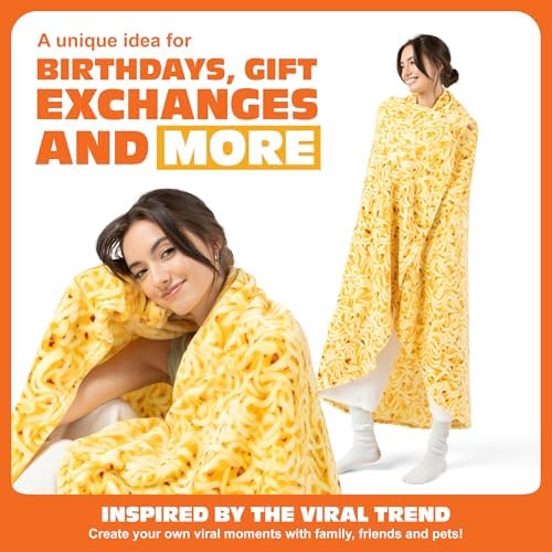 WHAT DO YOU MEME? Cozy Concepts Co. Ramen Comfort Blanket by Relatable