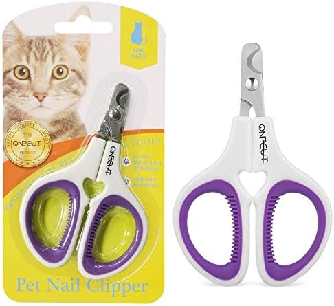 Pet Nail Clippers, Cat & Kitten Claw Nail Clipper Safe Sharp Trimmer