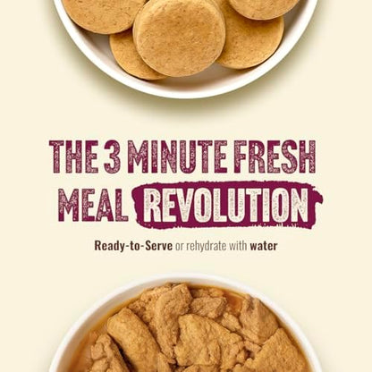 Natural Farm Freeze-Dried Red Meat Patties for Dogs – 96% Raw Beef, Organs & Pork, Complete Meal or Food Topper, Grain-Free, Gluten-Free, Probiotics for Digestion, All Life Stages – 14oz Bag