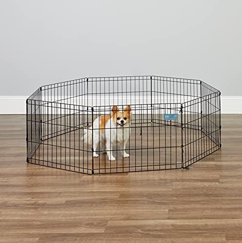 MidWest 18-Inch Exercise Pen, No Door, 16 Sq Ft Play Area