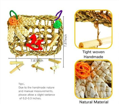 Rabbits Chew Toy, Bunny Cage Hanging Chew Toys and Treats