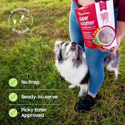 smallbatch Freeze Dried Dog Treat or Topper with Probiotics, Turkey 7oz