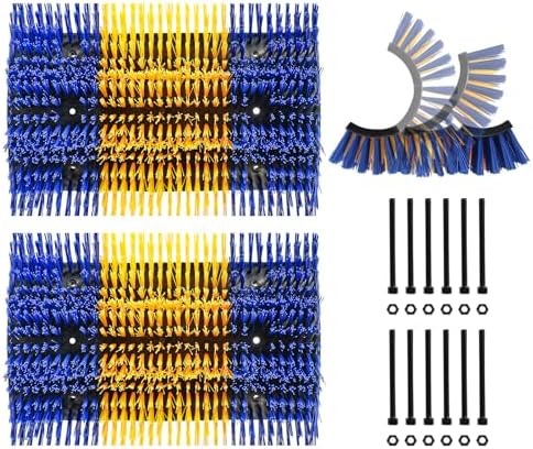 Livestock Scratching Brush, 2Pcs Upgraded Large Cattle Scratcher with 12 Screws, Horse Brushes for Grooming, Relieve Itching on the Back, Livestock Supplies for Horse, Goat, Cow, Pig(XL Brush)