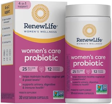 Renew Life Women's Probiotic 25 Billion CFU | 30 Vegetarian Capsules