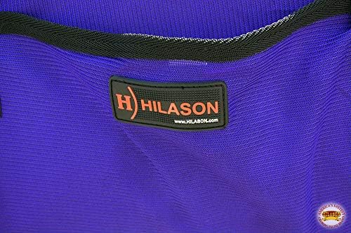 HILASON 66 in Purple Horse Fly Sheet UV Protect Mesh