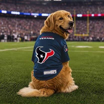 Littlearth Houston Texans NFL Pet Stretch Jersey,X-Large Houston Texans X-Large