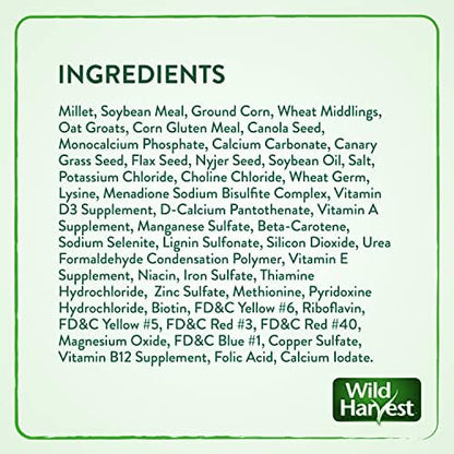Wild Harvest Universal Blend Small Bird Food, 10 lb