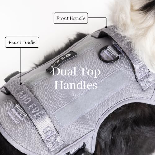 Fei & Eve Tactical Dog Harness, No Pull Dog Vest with Magnetic Buckle