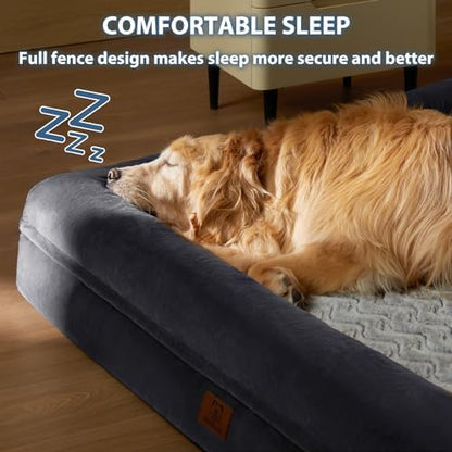 WNPETHOME XXXL Big Large Orthopedic for Senior Dog Bed Comfy Sleeping