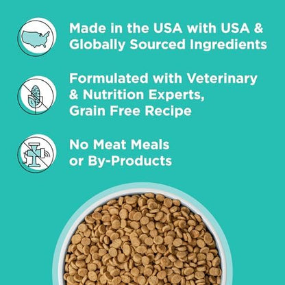 BIXBI Rawbble Freeze-Dried Raw Coated Dog Food, Duck – Fresh Meat, No Meat Meals, Grain-Free – USA Made, 4 lbs