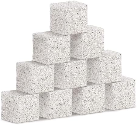 Meric CoCoo Grinding Stone for Small Pets, Lava Rocks, Trims Rodent Teeth, Smooths Claws, Adds Calcium to Diet, Chew Toys for Rabbits, Chinchillas, Rats, Mice, Hamsters & Guinea Pigs (10 Pieces)