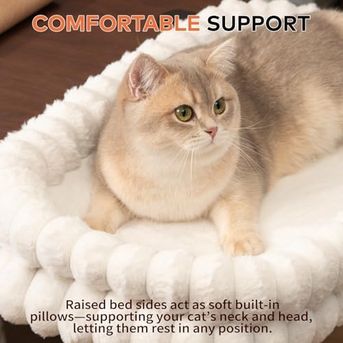 CHEERPALS Cloud Cat Bed Desk Mounted Hammock for Indoor Cats Perch Foldable