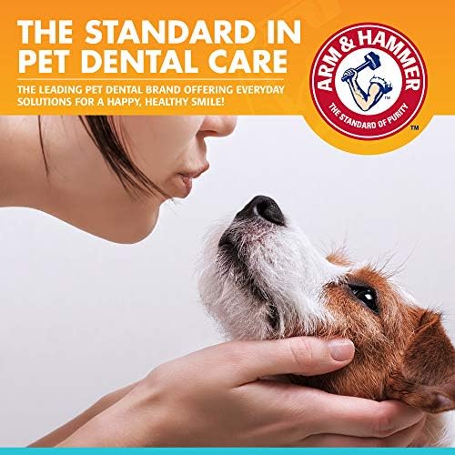 Arm & Hammer Enzymatic Dog Dental Care Kit, Chicken Flavor, 2.5 Oz, 48-Pack