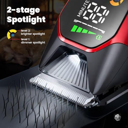Horse Clippers Low Noise Rechargeble Horse Trimmer Kit