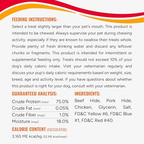 Good 'n' Fun Twists Long-Lasting Dog Treat Made With Real Protein, 35 Count